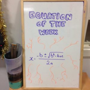 Equation of the week